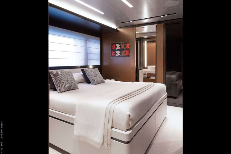 Charter Yacht ICONA - Riva 102 Corsaro Super - 5 Cabins - Mandelieu la Napoule - Cannes - Nice - Antibes - St Tropez - Monaco - French Riviera