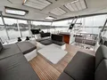 BACCHUS Fountaine Pajot Samana 59 - flybridge lounge close-up BACCHUS Fountaine Pajot Samana 59 - flybridge lounge close-up