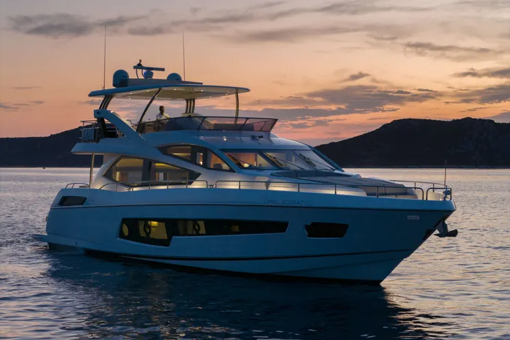 Charter Yacht OPAL ADRIATIC - Sunseeker 75 - 3 Cabins - Split - Dubrovnik - Hvar - Croatia