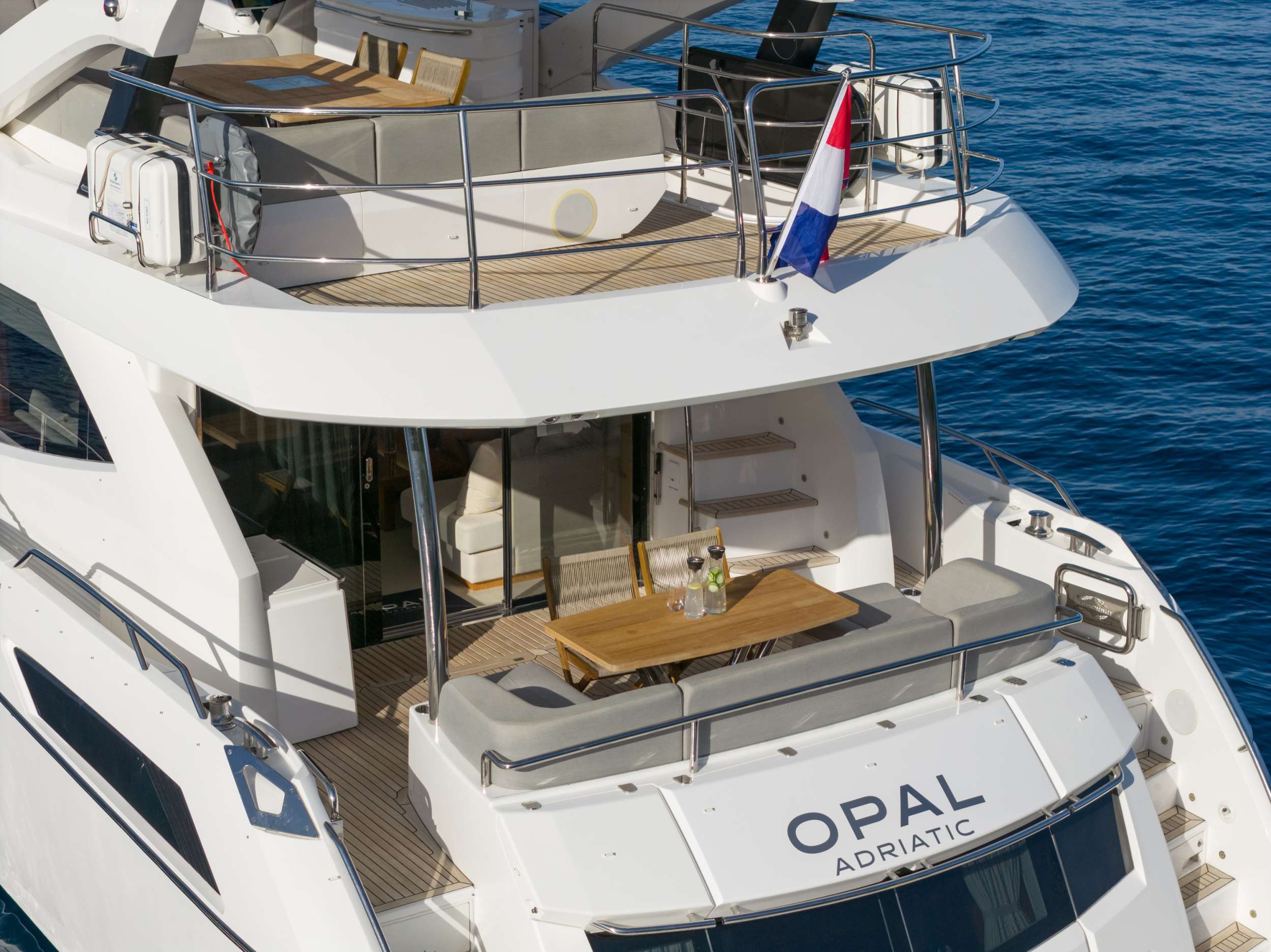 Charter Yacht OPAL ADRIATIC - Sunseeker 75 - 3 Cabins - Split - Dubrovnik - Hvar - Croatia