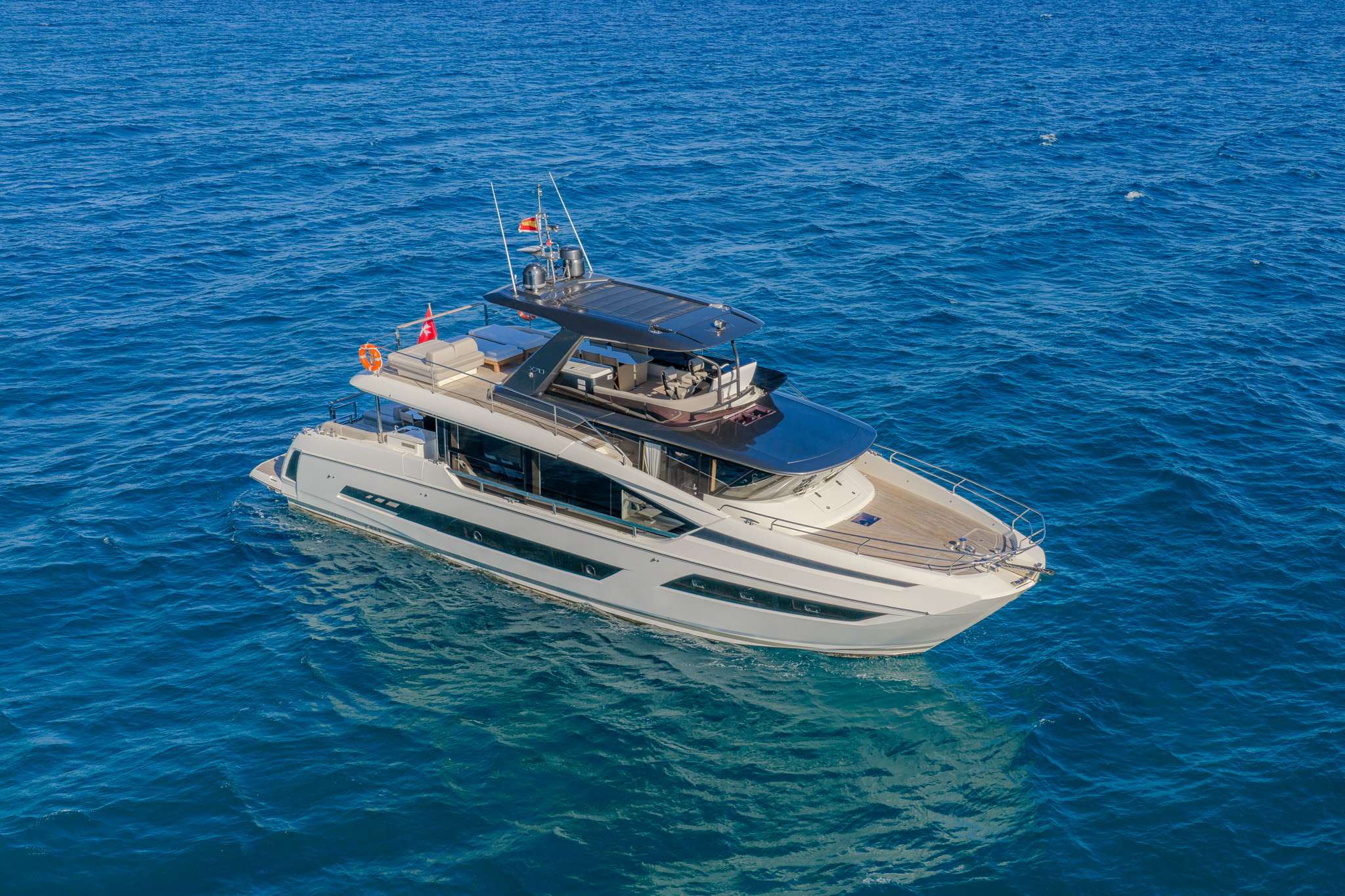 ENTHUSIAST - Prestige X70 - 4 Cabins - Naples - Capri - Positano - Amalfi Coast - Italy - West Mediterranean