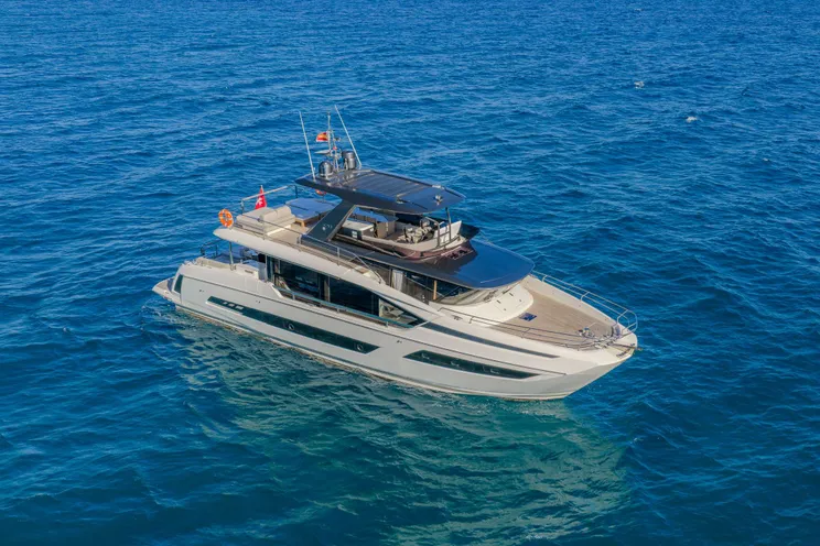 Charter Yacht ENTHUSIAST - Prestige X70 - 4 Cabins - Naples - Capri - Positano - Amalfi Coast - Italy - West Mediterranean