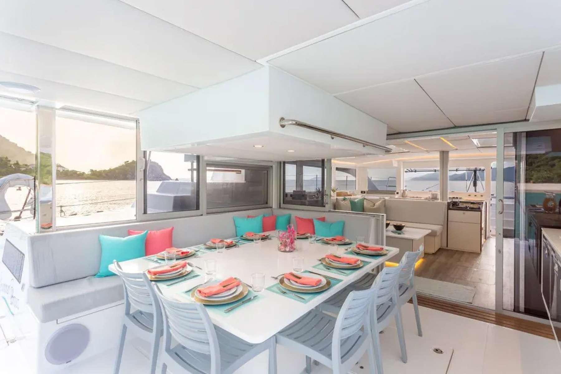 Charter Yacht CELESTINE - Voyage 590 - 5 Cabins - St Thomas - St John - St Croix - USVI - Caribbean