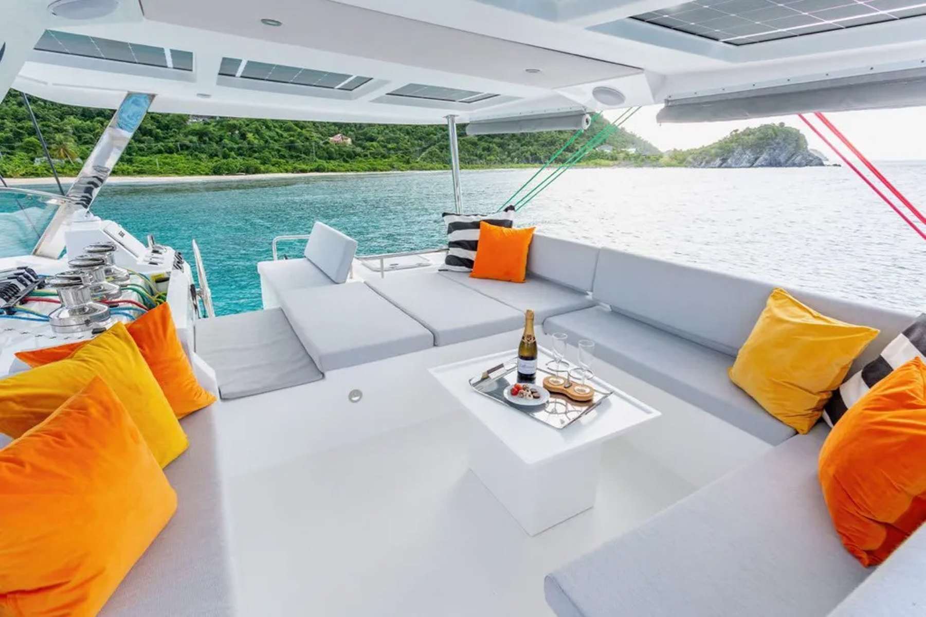 Charter Yacht CELESTINE - Voyage 590 - 5 Cabins - St Thomas - St John - St Croix - USVI - Caribbean