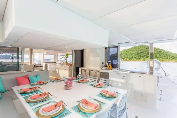 Charter Yacht CELESTINE - Voyage 590 - 5 Cabins - St Thomas - St John - St Croix - USVI - Caribbean