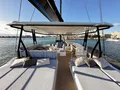 TRANQUILA Fountaine Pajot Samana 59 - flybridge sunbathing area TRANQUILA Fountaine Pajot Samana 59 - flybridge sunbathing area