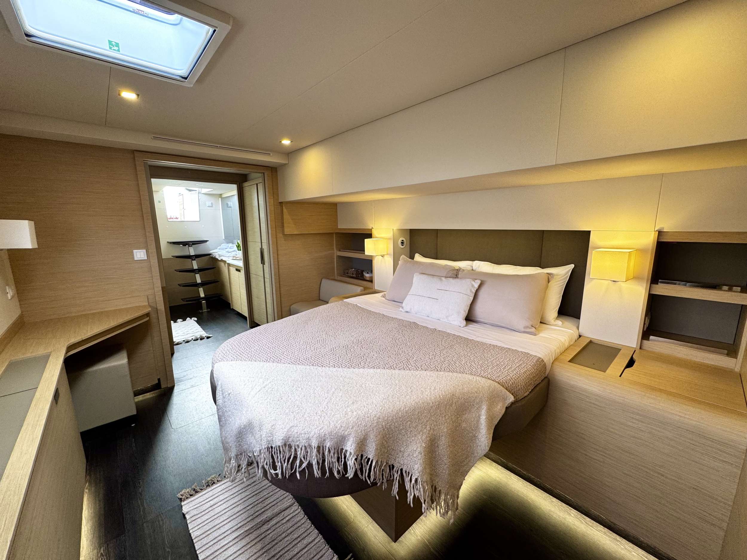 TRANQUILA Fountaine Pajot Samana 59 - master cabin