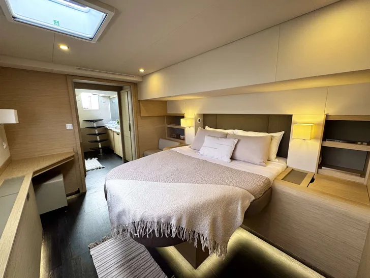 TRANQUILA Fountaine Pajot Samana 59 - master cabin TRANQUILA Fountaine Pajot Samana 59 - master cabin