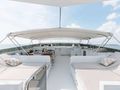 SKY Broward Marine 35m - flybridge sunbathing area SKY Broward Marine 35m - flybridge sunbathing area