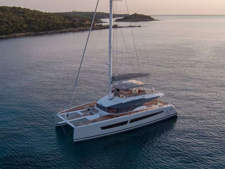 BLUESATION Fountaine Pajot Alegria 67 - profile BLUESATION Fountaine Pajot Alegria 67 - profile