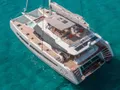 BLUESATION Fountaine Pajot Alegria 67 - aerial shot BLUESATION Fountaine Pajot Alegria 67 - aerial shot