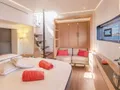 BLUESATION Fountaine Pajot Alegria 67 - master cabin bed BLUESATION Fountaine Pajot Alegria 67 - master cabin bed