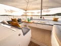 DISFRUTONA Bali 5.2 - flybridge lounge and sunbathing area DISFRUTONA Bali 5.2 - flybridge lounge and sunbathing area