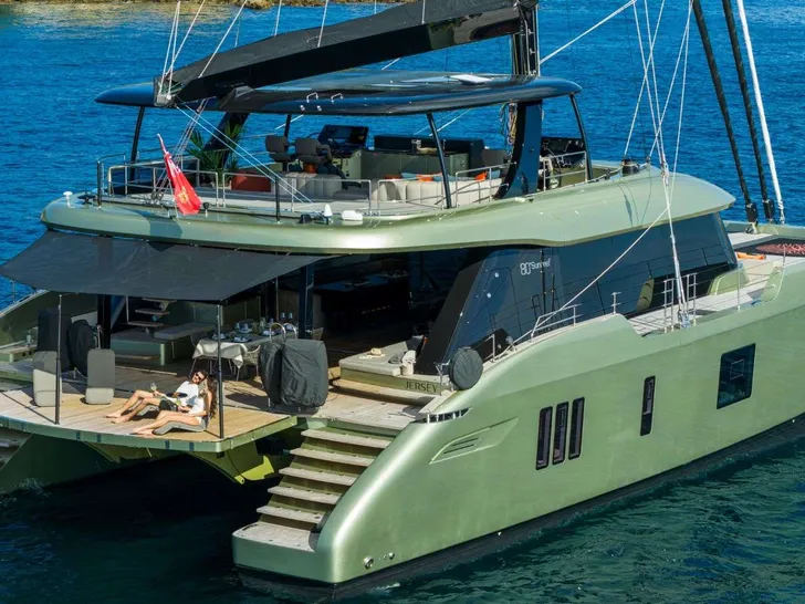 A-PLAN Sunreef 80 - aft shot A-PLAN Sunreef 80 - aft shot