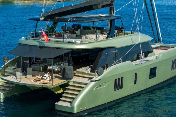 Charter Yacht A PLAN - Sunreef 80 - 4 Cabins - St Martin - St Barths - Leewards - Caribbean