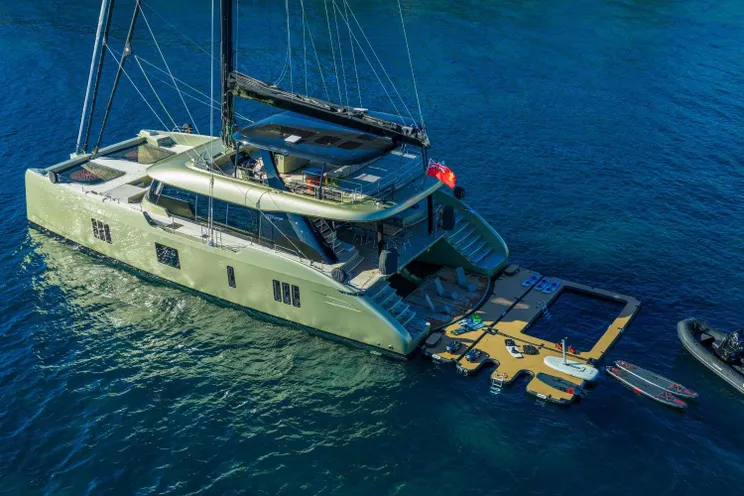 Charter Yacht A PLAN - Sunreef 80 - 4 Cabins - St Martin - St Barths - Leewards - Caribbean