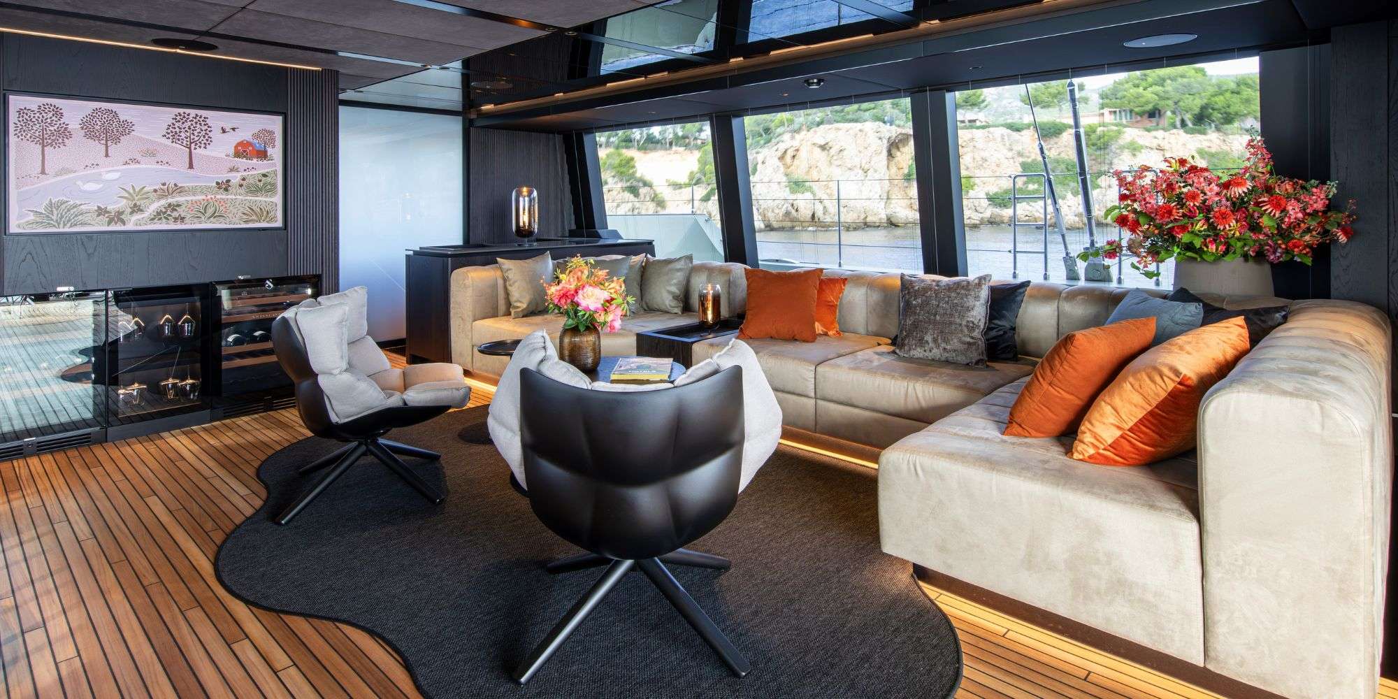 A-PLAN Sunreef 80 - main saloon lounge