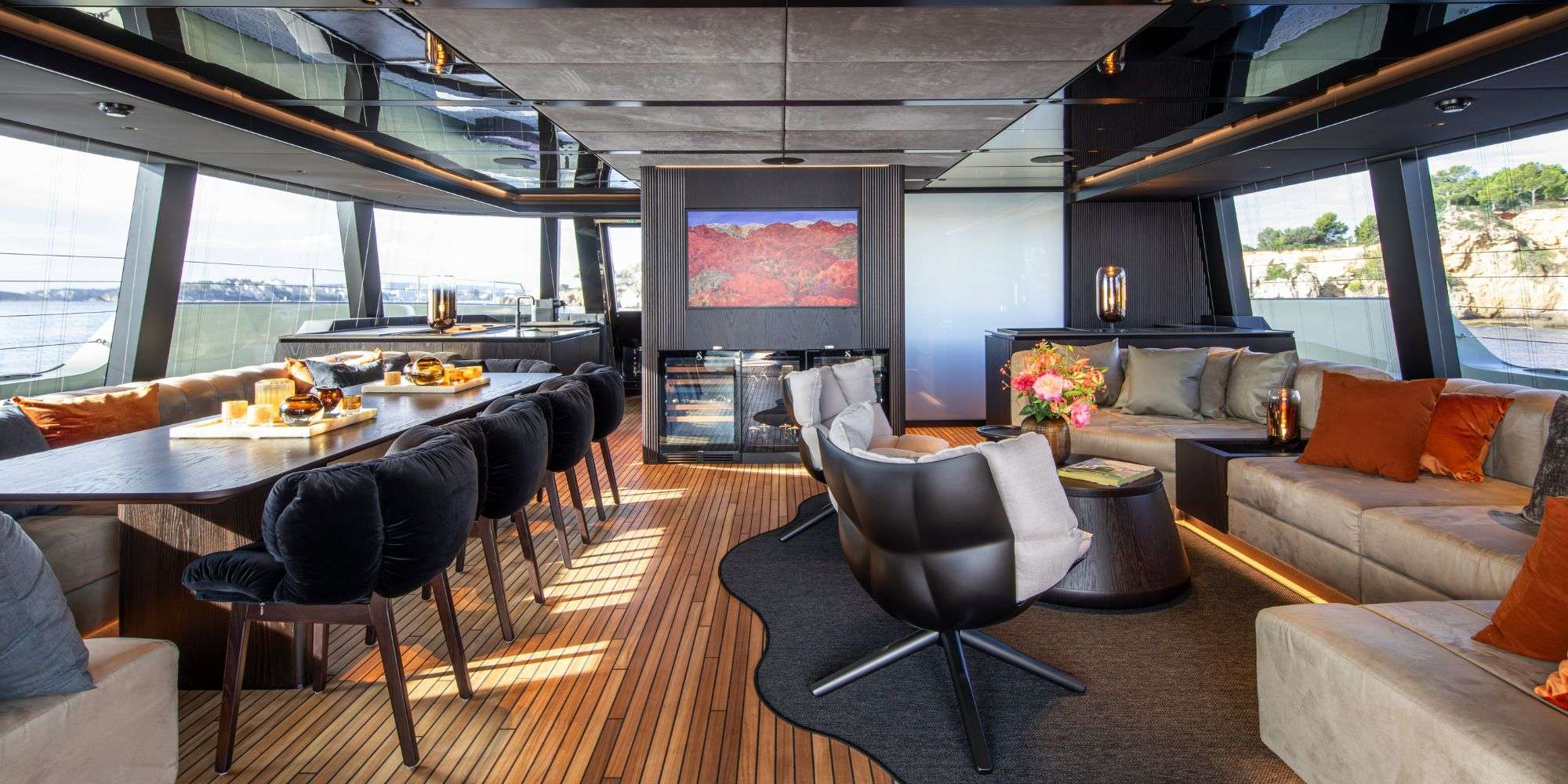 A-PLAN Sunreef 80 - main saloon