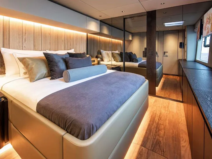 A-PLAN Sunreef 80 - VIP cabin A-PLAN Sunreef 80 - VIP cabin