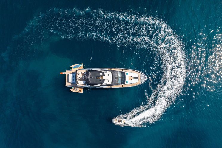 Charter Yacht L`AS BLEU - Riva Diva 82 - 4 Cabins - Monaco - Cannes - St Tropez - Nice - Antibes - French Riviera