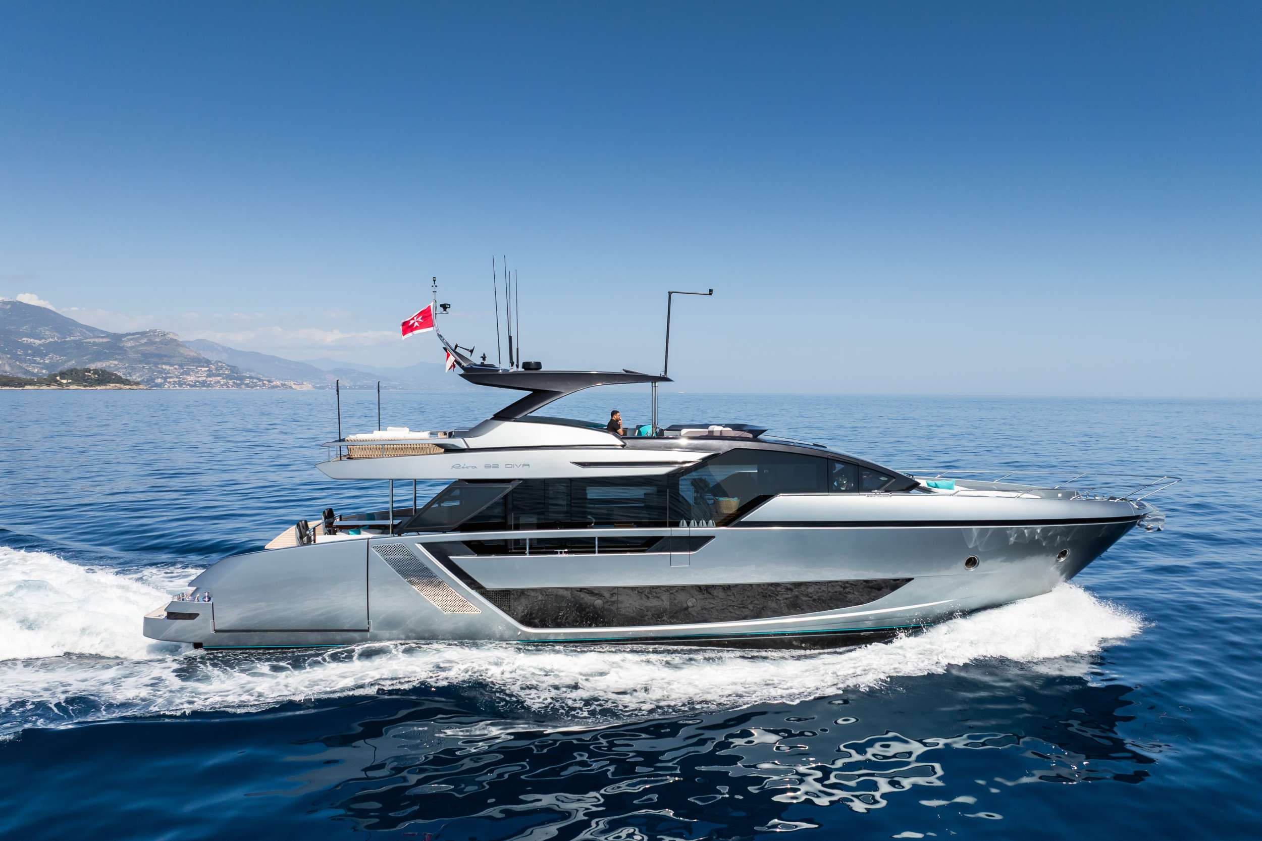 L`AS BLEU - Riva Diva 82 - 4 Cabins - Monaco - Cannes - St Tropez - Nice - Antibes - French Riviera