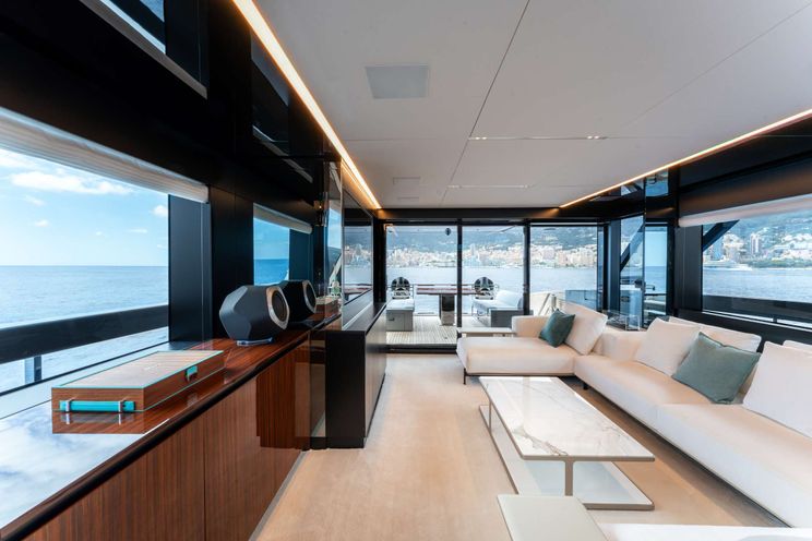 Charter Yacht L`AS BLEU - Riva Diva 82 - 4 Cabins - Monaco - Cannes - St Tropez - Nice - Antibes - French Riviera