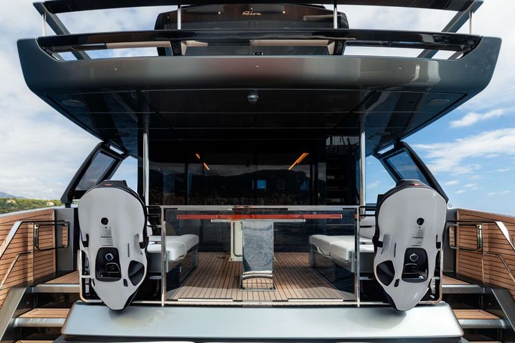 Charter Yacht L`AS BLEU - Riva Diva 82 - 4 Cabins - Monaco - Cannes - St Tropez - Nice - Antibes - French Riviera