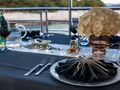 PREMIER Custom 55m Superyacht - formal alfresco dining PREMIER Custom 55m Superyacht - formal alfresco dining