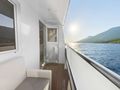 PREMIER Custom 55m Superyacht - master cabin private balcony PREMIER Custom 55m Superyacht - master cabin private balcony