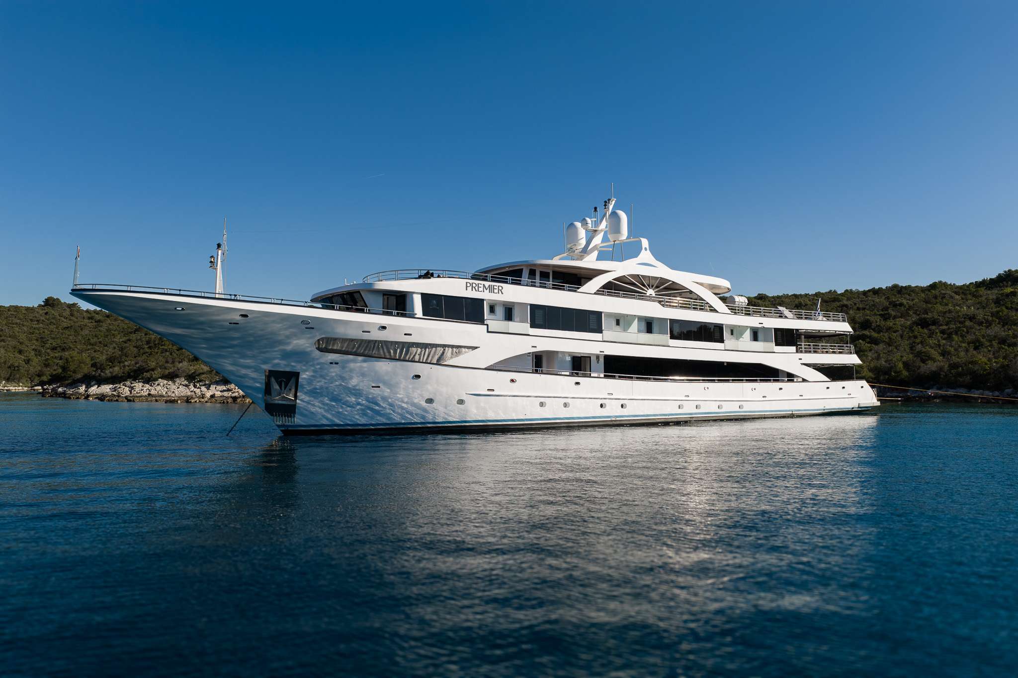 Charter Yacht PREMIER - Custom 55m - 11 Cabins - Split - Dubrovnik - Hvar - Croatia