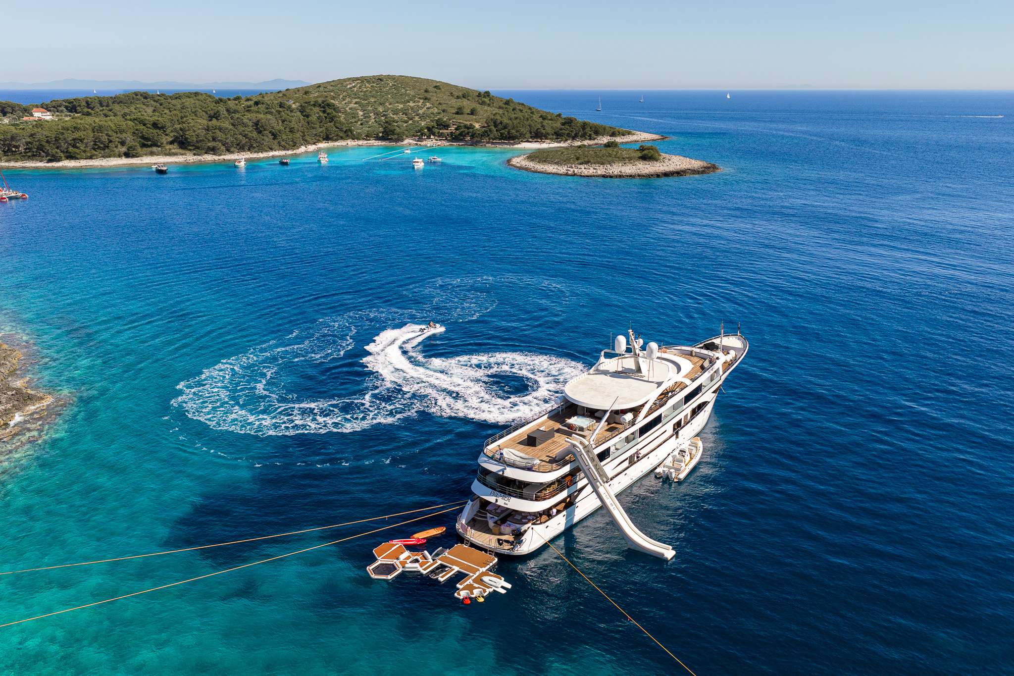 Charter Yacht PREMIER - Custom 55m - 11 Cabins - Split - Dubrovnik - Hvar - Croatia