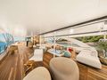 PREMIER Custom 55m Superyacht - sundeck covered lounge PREMIER Custom 55m Superyacht - sundeck covered lounge