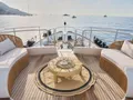 SOUNION II Benetti 103 - sky deck alfresco lounge wide view SOUNION II Benetti 103 - sky deck alfresco lounge wide view