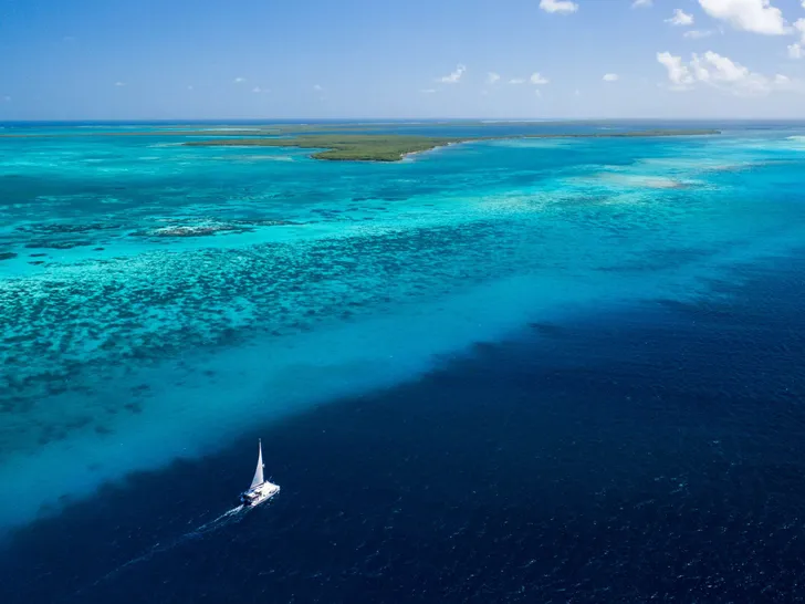 SECOND WIND Fountaine Pajot Isla 40 - drone shot sailing SECOND WIND Fountaine Pajot Isla 40 - drone shot sailing