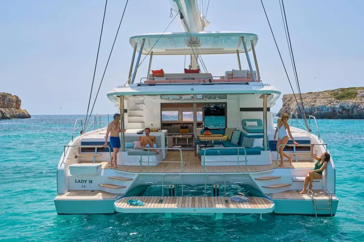 Charter Yacht WANDERLUST 55' - Lagoon 55 - 3 Cabins - Tortola - Virgin Gorda - Anegada - BVI - Caribbean