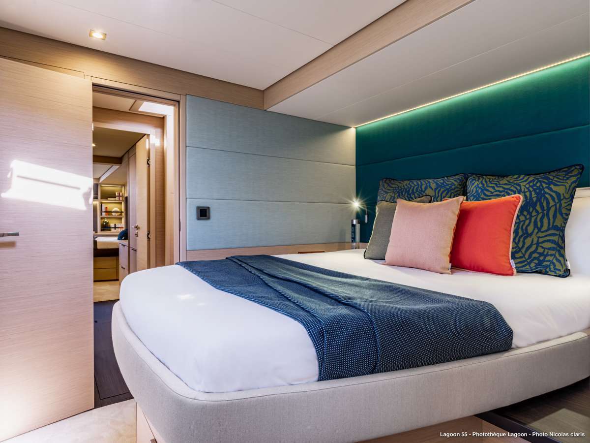 WANDERLUST 55' Lagoon 55 - VIP cabin 1