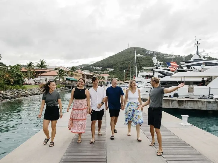 ENCORE Fountaine Pajot Alegria 67 - guests ashore ENCORE Fountaine Pajot Alegria 67 - guests ashore