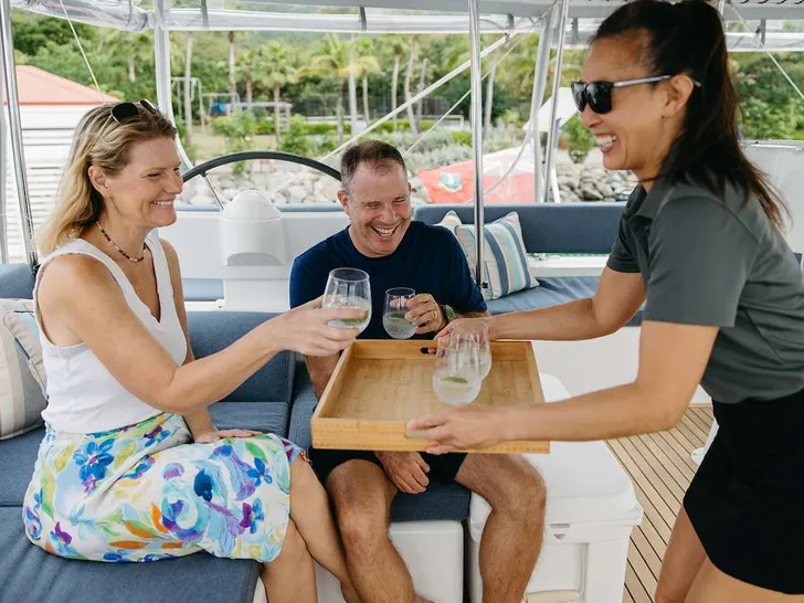 ENCORE Fountaine Pajot Alegria 67 - refreshments ENCORE Fountaine Pajot Alegria 67 - refreshments