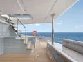 ANDARE OLTRE Heysea 60 - aft deck stairs to the flybridge ANDARE OLTRE Heysea 60 - aft deck stairs to the flybridge