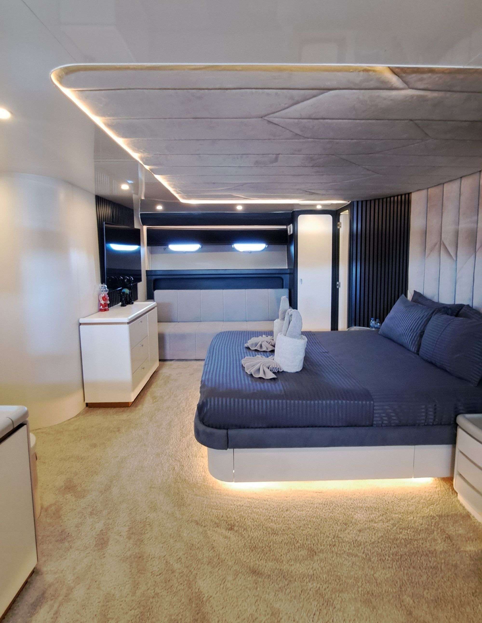 GULSAH Baglietto 36m - master cabin