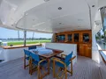 MAGIC TUTCH Hinckley Hunt Ocean 80 - aft deck MAGIC TUTCH Hinckley Hunt Ocean 80 - aft deck