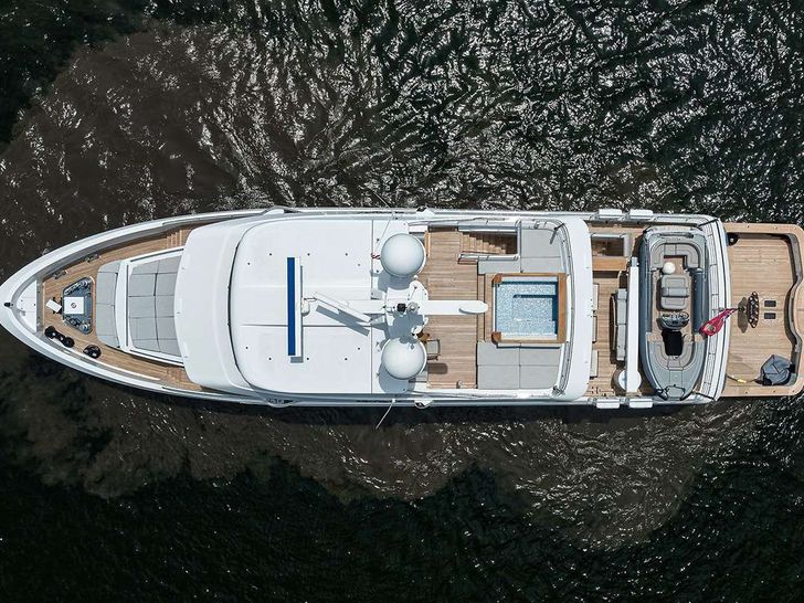 TROPA Cantiere delle Marche Darwin 106 - top aerial shot TROPA Cantiere delle Marche Darwin 106 - top aerial shot