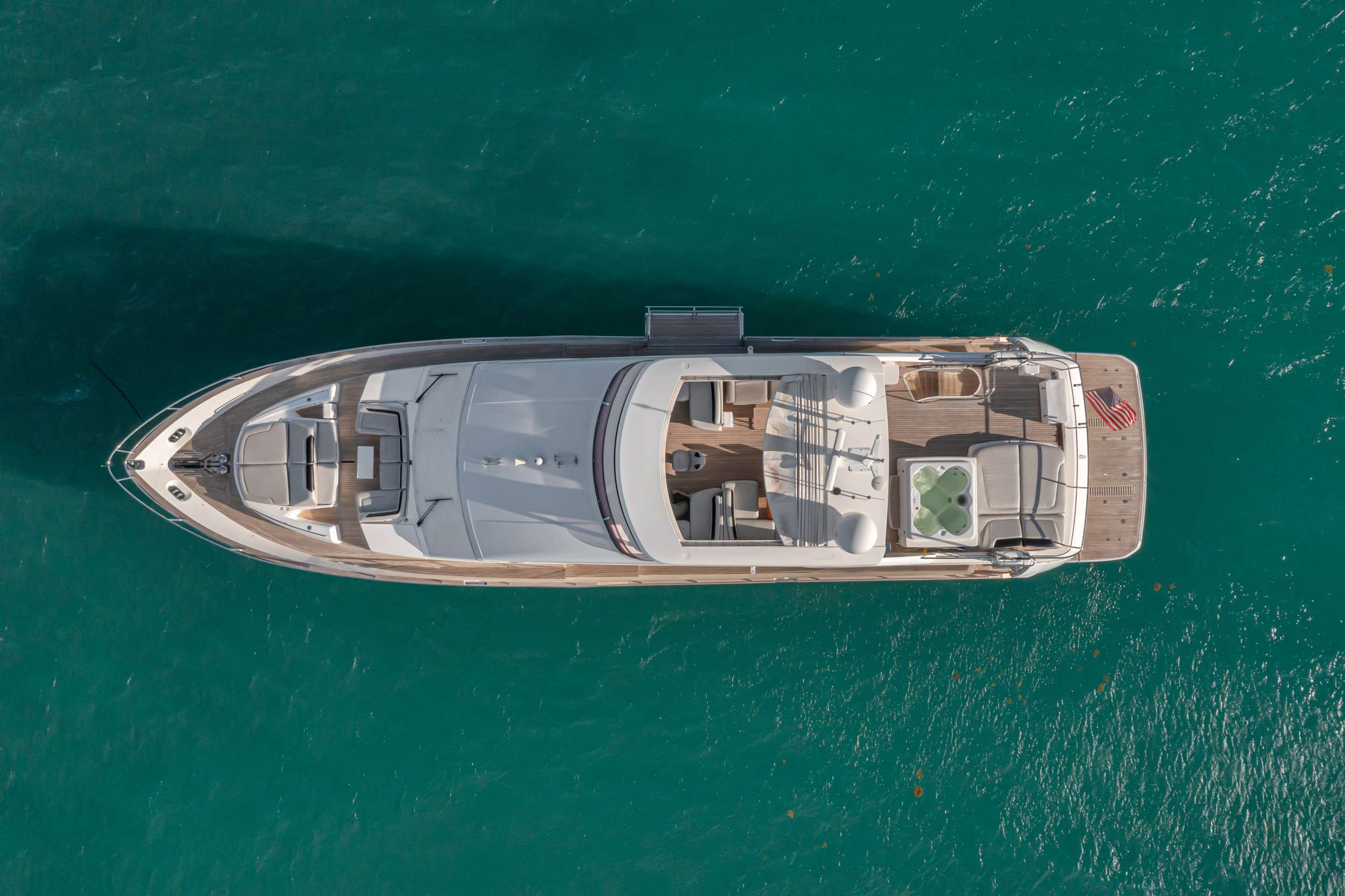 FREEDOM Princess Y88 - top aerial shot