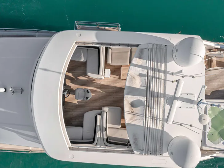 FREEDOM Princess Y88 - top sundeck shot FREEDOM Princess Y88 - top sundeck shot