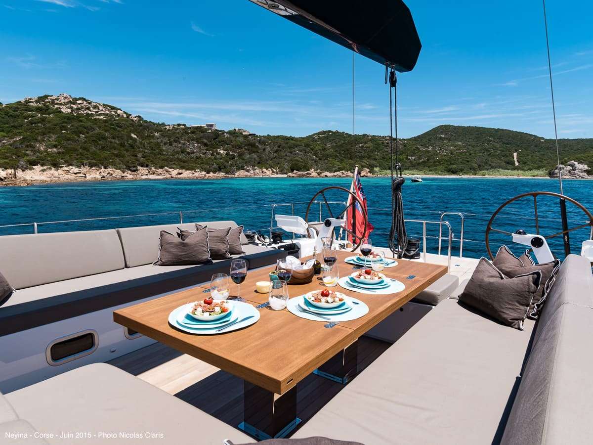 Charter Yacht NEYINA - CNB Bordeaux 23m - 3 Cabins - Porto Cervo - La Maddalena - Sardinia - Italy