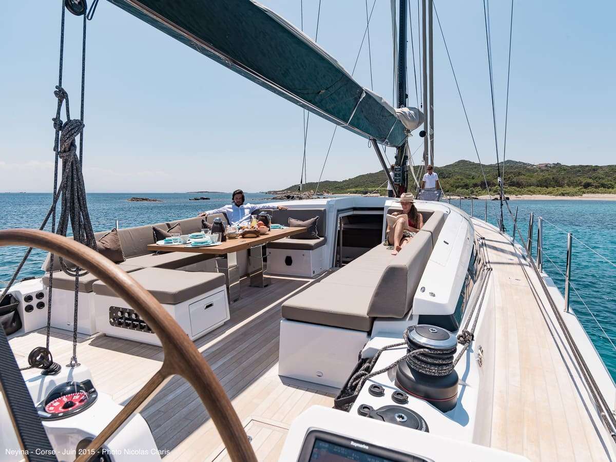 Charter Yacht NEYINA - CNB Bordeaux 23m - 3 Cabins - Porto Cervo - La Maddalena - Sardinia - Italy