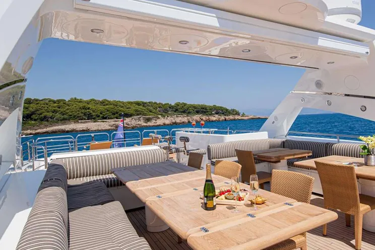 Charter Yacht BLADE I - Sunseeker 34m - 5 Cabins - Athens - Mykonos - Paros - Cyclades - Greece