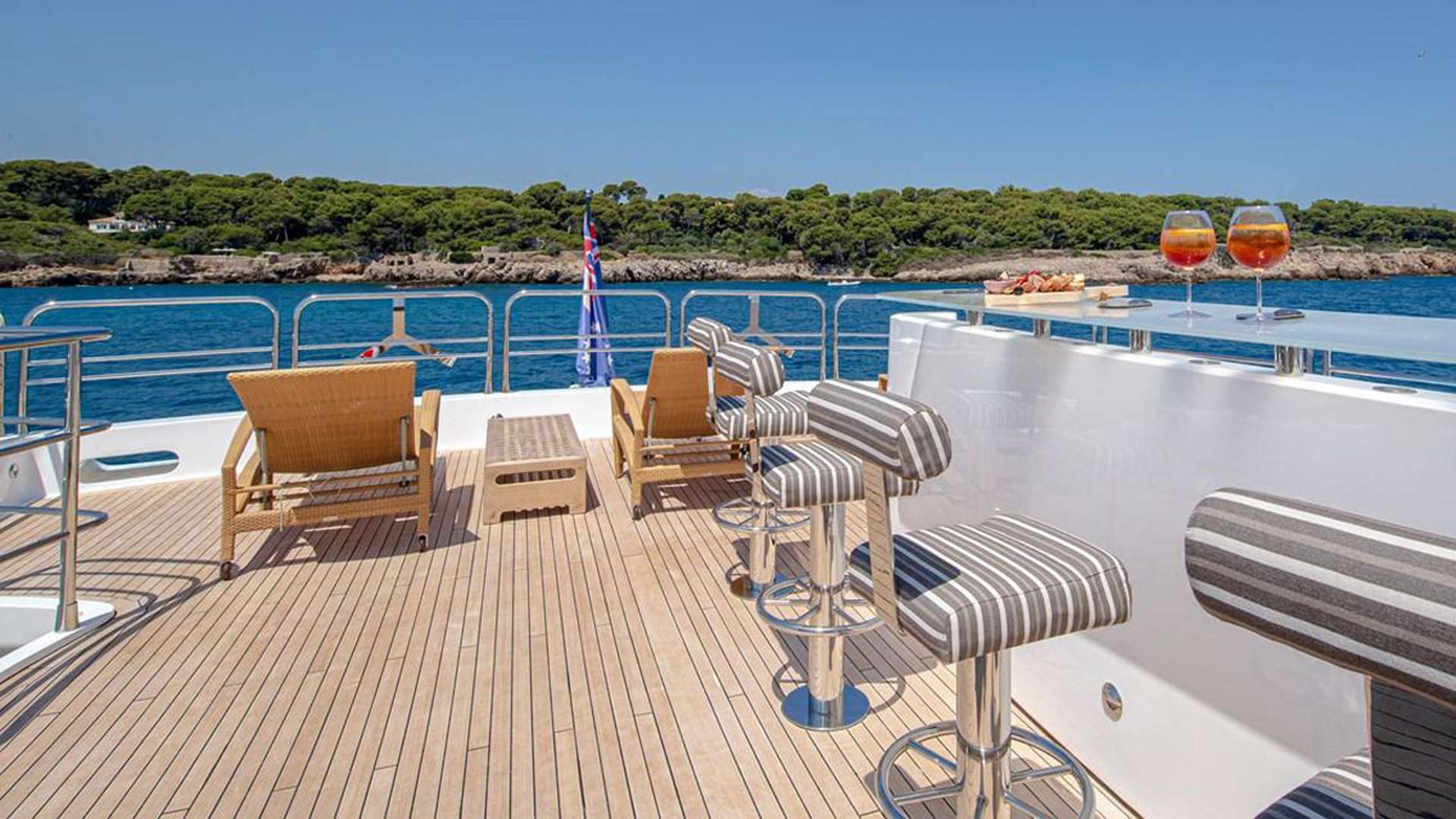 Charter Yacht BLADE I - Sunseeker 34m - 5 Cabins - Athens - Mykonos - Paros - Cyclades - Greece