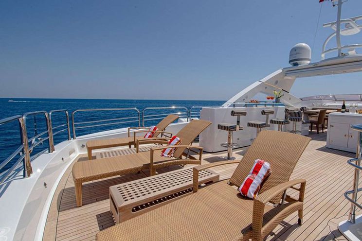 Charter Yacht BLADE I - Sunseeker 34m - 5 Cabins - Athens - Mykonos - Paros - Cyclades - Greece
