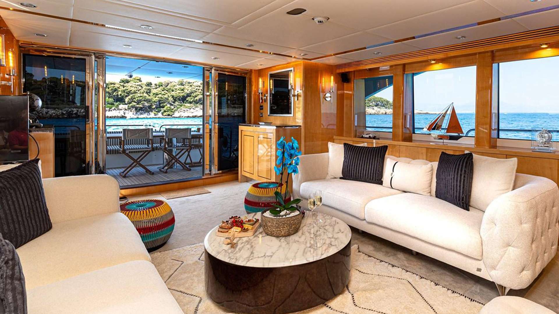 Charter Yacht BLADE I - Sunseeker 34m - 5 Cabins - Athens - Mykonos - Paros - Cyclades - Greece